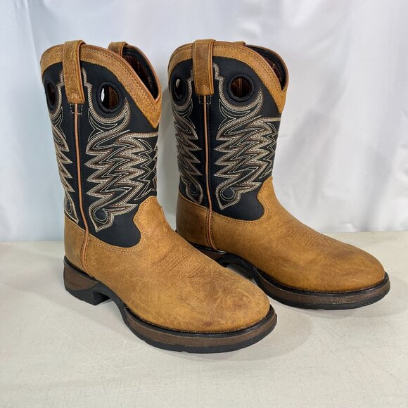 Lil' Rebel by Durango Little Kid Black Brown 8" Western Boot 5M Cowboy - DBT0164 - Picture 6 of 16